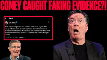 YOU CAN’T MAKE THIS UP: Comey’s Lawyers CAUGHT Altering Transcripts in Court!
