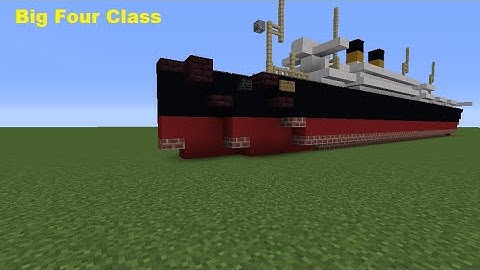 RMS Adriatic, Celtic, Cedric and Baltic I Minecraft I 1:5 Scale Tutorial