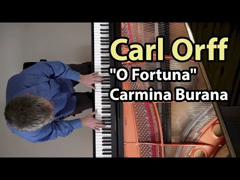 "O Fortuna" Carmina Burana, Carl Orff P. Barton, FEURICH piano