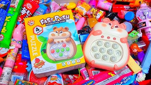 Satisfying with Unboxing & Review of Fast Push Pop It Game Electronic Fidget Toy ASMR