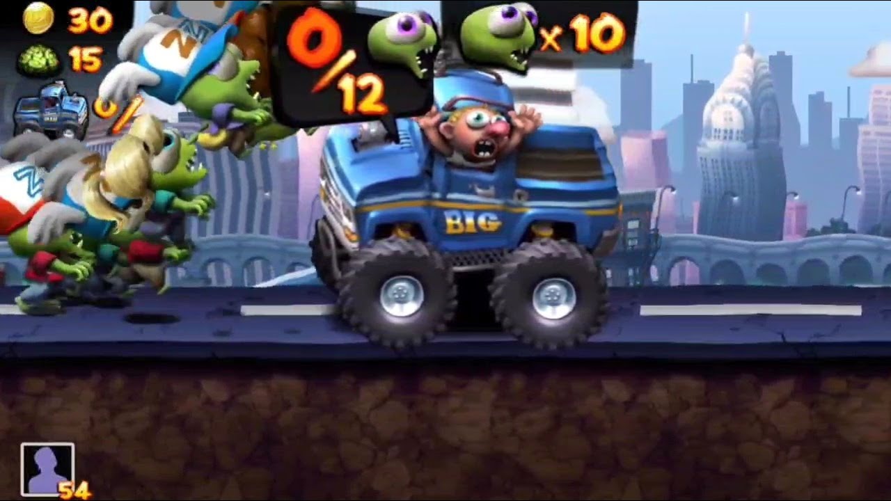 Attack Racing Fuel Zombies 10 Zombies running Truck - Zombie Tsunami Gameplay - YouTube