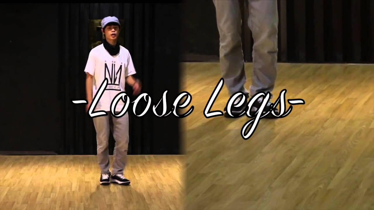 HOUSE DANCE TUTORIAL - Scribble Foot & Loose Legs 스크리블 풋 & 루즈 렉 スクリブルフット&ルーズレッグ