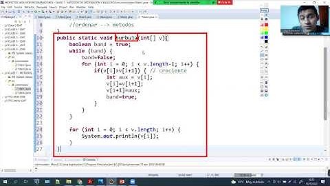 Clase 7(8) Arrays   Metodos de ordenacion y busqueda en JAVA