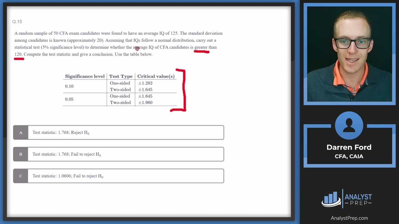 定価3.5万 新品未使用　CFA Level 1 1000 questions Mock Exam #5A – Questions 11-20 | CFA® Level I Exam Preparation