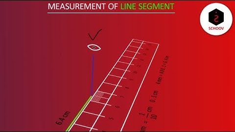 Class 6 Measure a Line Segment | Elementary Shapes CBSE ICSE Maths (Chapter 11 Topic 1)