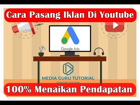 Cara Memasang Iklan Adsense Di Youtube Channel Media Guru Tutorial Youtube