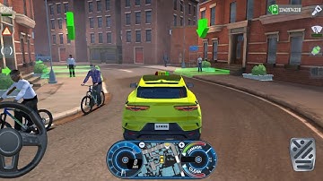 City Taxi Sim 3D - Realistic Car Driving Games Android iOS Gameplay #66