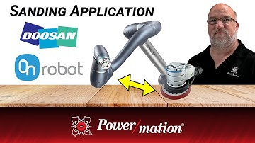 Smooth operator! Darrel sets up a sanding app with Doosan and OnRobot.
