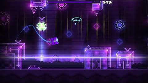 Glitch Gremlin (Very Easy Demon) by ISparkI & more - Geometry Dash