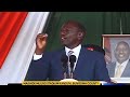 LISTEN TO PRESIDENT RUTO