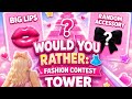 Playing Would you rather tower roblox gaming gameplay 