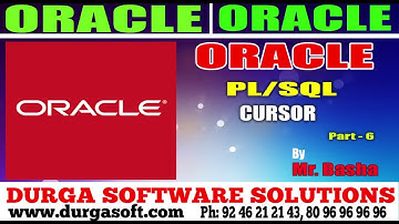 OracleTutorial || onlinetraining|| pl/sql ||Cursor Part-6 by Basha