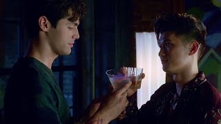 Alec and Magnus have a drink ||  Shadowhunters || Season 1, Episode 6