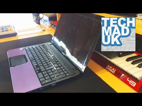 Toshiba Satellite C855 C855D Full Disassembly + Screen Replacement