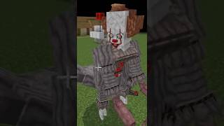 spider pennywise vs little girl #minecraft