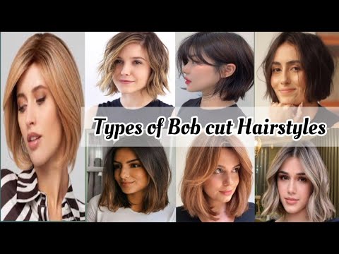 Types of Bob cut Hairstyles with name//Bob haircut with name - YouTube