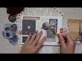 💫 ASMR Space time journaling 🌌🌕🪐🛸🧑🚀 #asmr #journaling #scrapbooking #papertherapy #craftastherapy