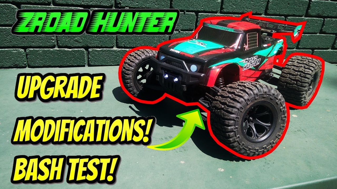 ZROAD HUNTER Modification Upgrades & Bash Test