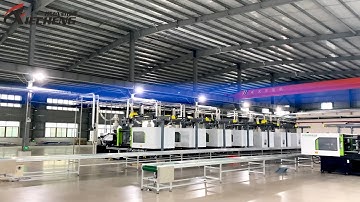 Centralized Feeding System & Central Cooling System for Injection Molding Machine #short