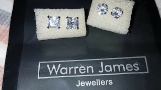 925 earrings from Warren James jewellers