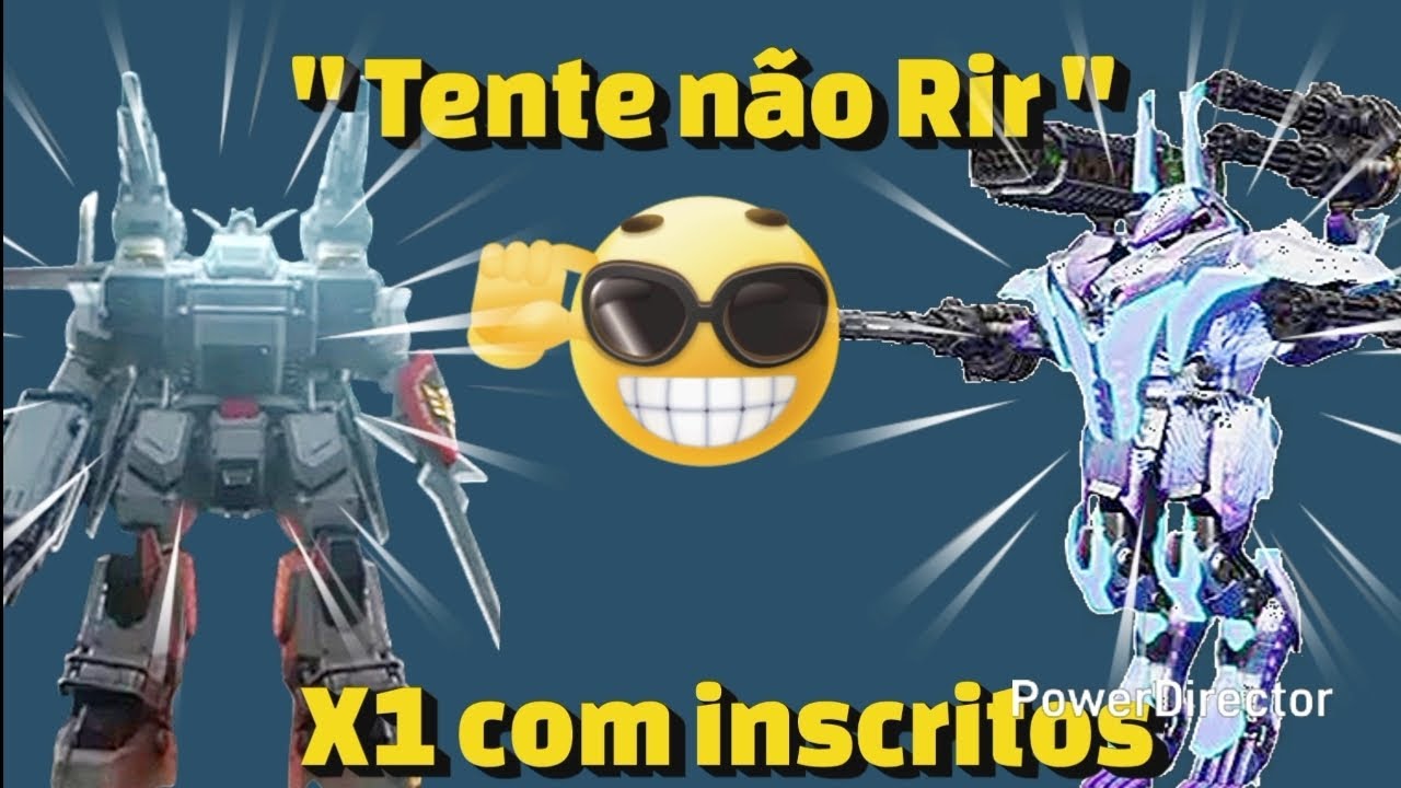 TENTE NÃO RIR 😂 | X1 com INSCRITOS no War Robots