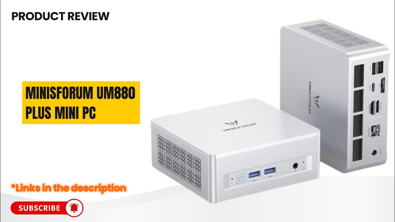 MINISFORUM UM880 Plus Review – Ryzen 7 8845HS Mini PC | 32GB DDR5
