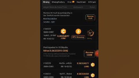 Core Mining App What it is all about#btcs