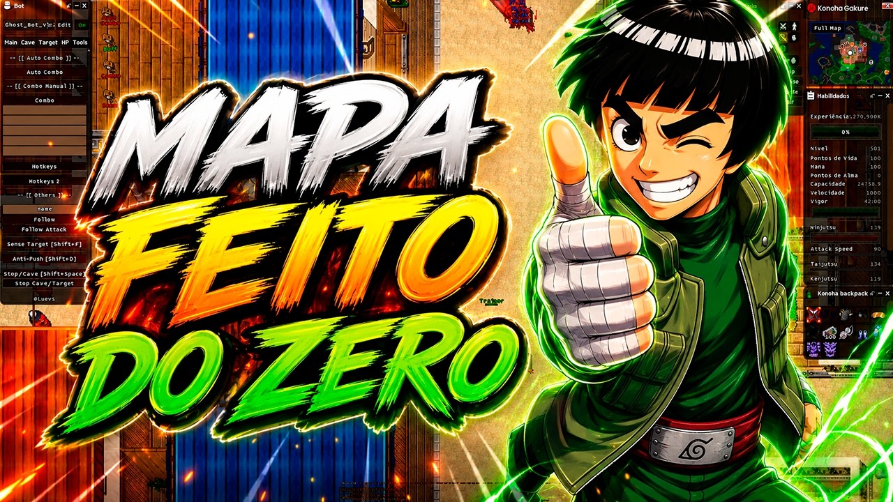 ESSE NARUTIBIA PROMETE MUITO! MAPA FEITO DO ZERO - YouTube
