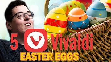5 easter eggs in the Vivaldi Browser