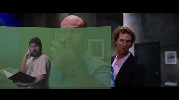 VFX Breakdown of Green screening someone into Tropic Thunder