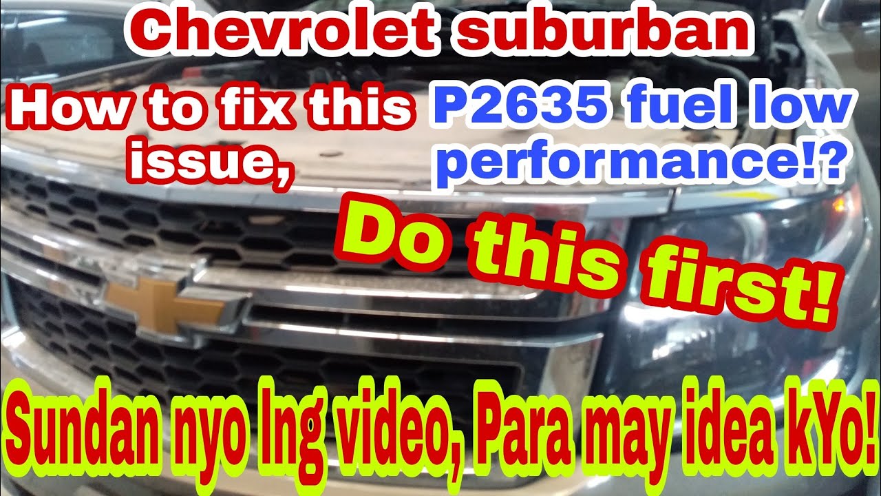 Ошибка Chevrolet P2635: причины, решения и пошаговое руководство