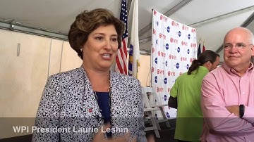 NASA visits WPI for robot competition