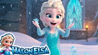 👶❄️ Elsa's Baby's First Ice Magic! ✨ | Frozen Disney Princess - Halon Elsa