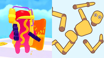 Join Blob Clash 3D vs Ragdoll Break – Max All Levels Gameplay (Android/iOS) Ep 440