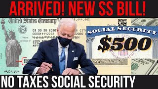 Bill Arrives Social Security Increase By Double Tax Elimination Ssi Ssdi Va Payments Social