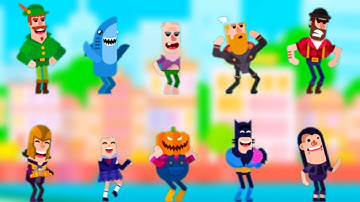 Bowmasters Gameplay | Mime VS T666 JUL 27-2020