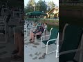 When daddy isn't watching the kids at the pool...