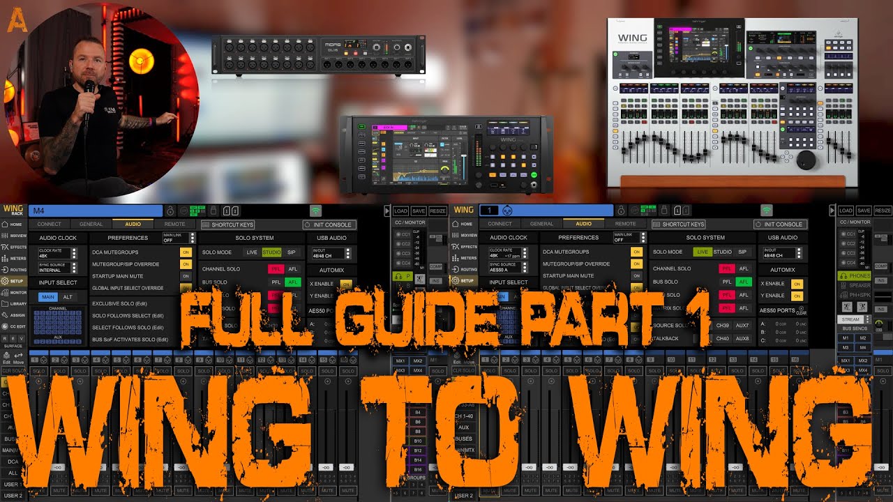 WING to WING - AES, HA remote, Cust - Full guide Pt. 1