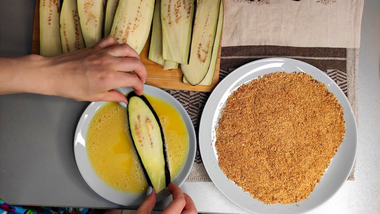 This is the first time I've cooked eggplant this way. It's incredibly