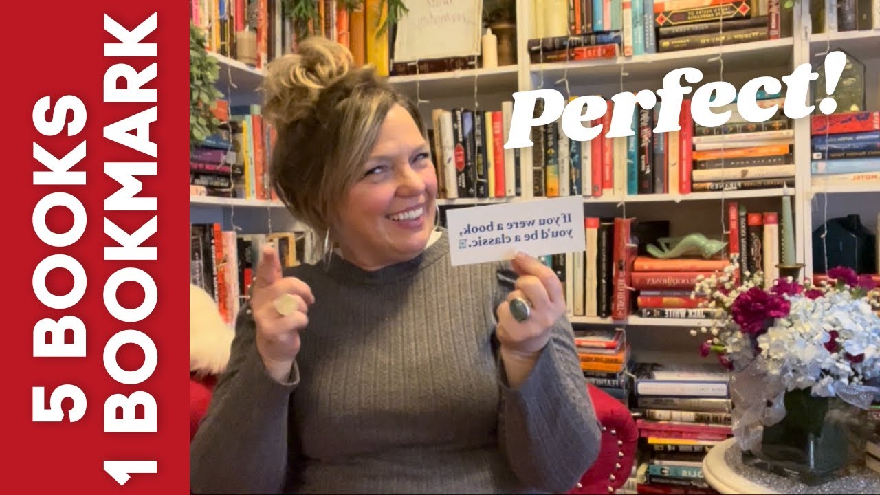 5 Books and 1 Perfect Bookmark YouTube