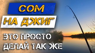 НЕРЕАЛЬНАЯ рыбалка на СОМА! ДЖИГ с берега – это просто!