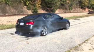 : 2009 Lexus GS350. Burn Out 2