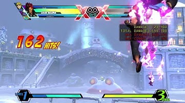Spiciest Shin Akuma Combo (Modded Umvc3)