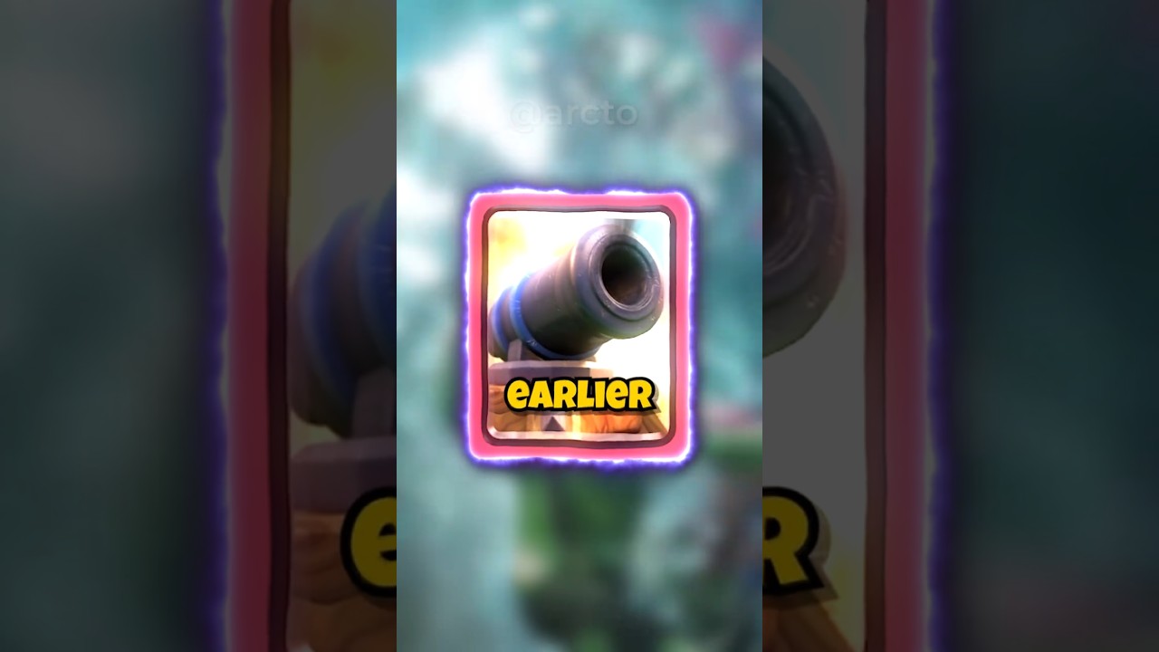 The CANNON is Greatest building EVER! 😘😘 #clashroyale