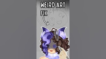 Why Does My Art Look Wrong? 3 Quick Tips 💜 #shorts #arttips #digitalart