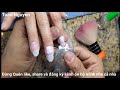 Cách làm Nails đơn giản 266: Cách mới để Dip  white tip và tip Màu nhanh và đẹp