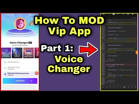 Hướng Dẫn Tự MOD 1 Ứng Dụng Phần 1: Mod VIP App Voice Changer