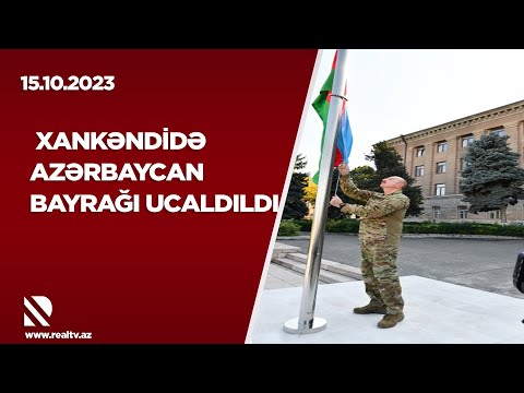 Xankəndidə Azərbaycan bayrağı ucaldıldı – REAL İNTERVYU