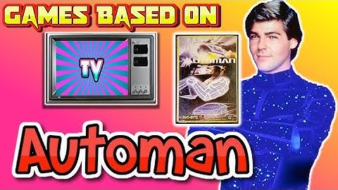 Automan 🔵 🚗 | C64 | 🕹️ Games Based On TV Shows 📺