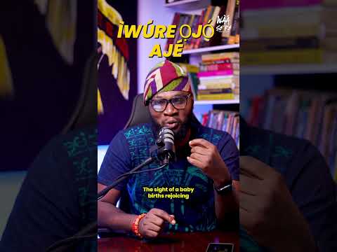 Ọjọ Ajé The Day Set Aside To Honour Commerce And Prosperity May The Day Favour Us Òní á Dára ÀṢẸ